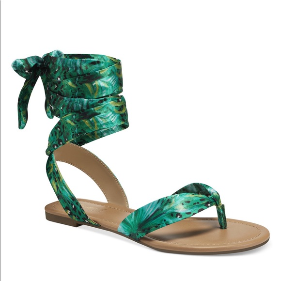 Thalia Sodi Shoes - Thalia Sodi scarf Tie Sandal